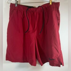 Nike Men’s Red  Polyester Shorts XL